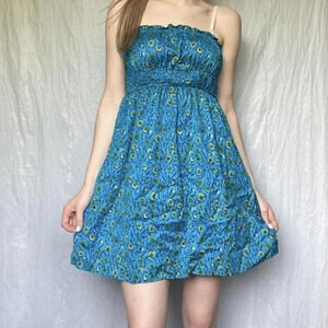 Moving Sale!  💘 Rare VTG FP Strapless Floral Dress